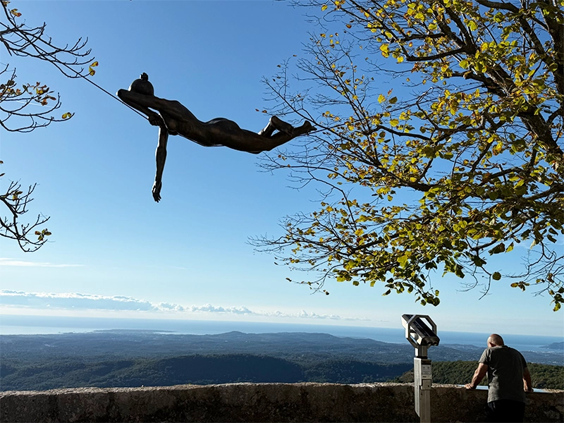 Photo Janine Marsh Gourdon, près de Grasse