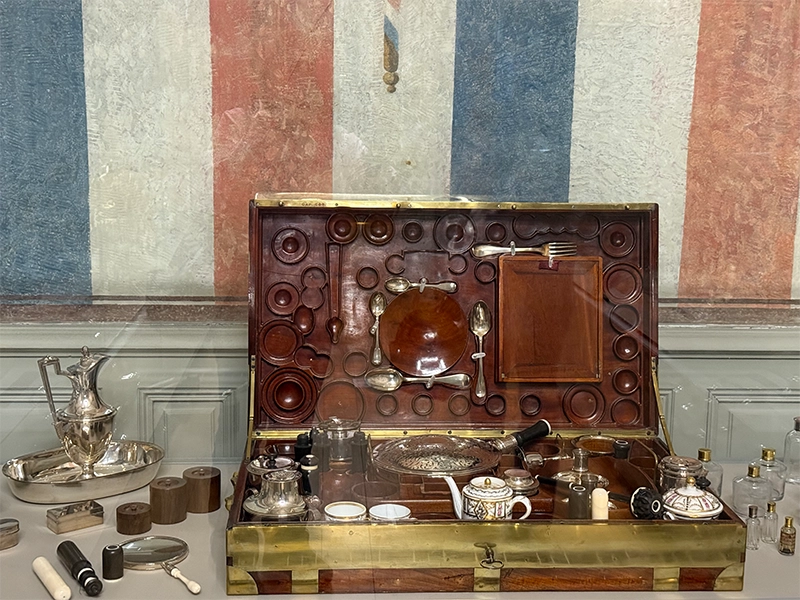 Photo Janine Marsh La mallette de voyage de la reine Marie-Antoinette
