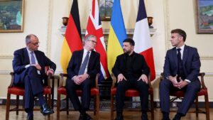 Guerre en Ukraine : Merz et Cie discutent avec Zelensky du rôle de l'Europe
