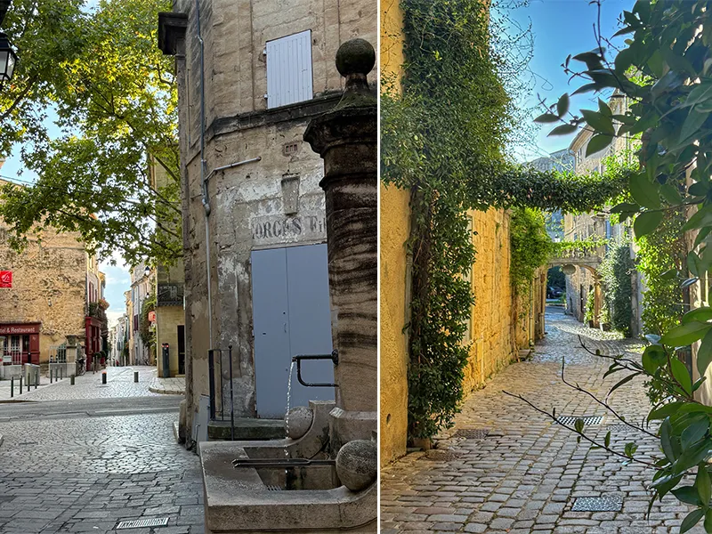 Photo Janine Marsh Les rues sinueuses d'Uzès