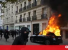 La violence entache à nouveau les manifestations étudiantes en France